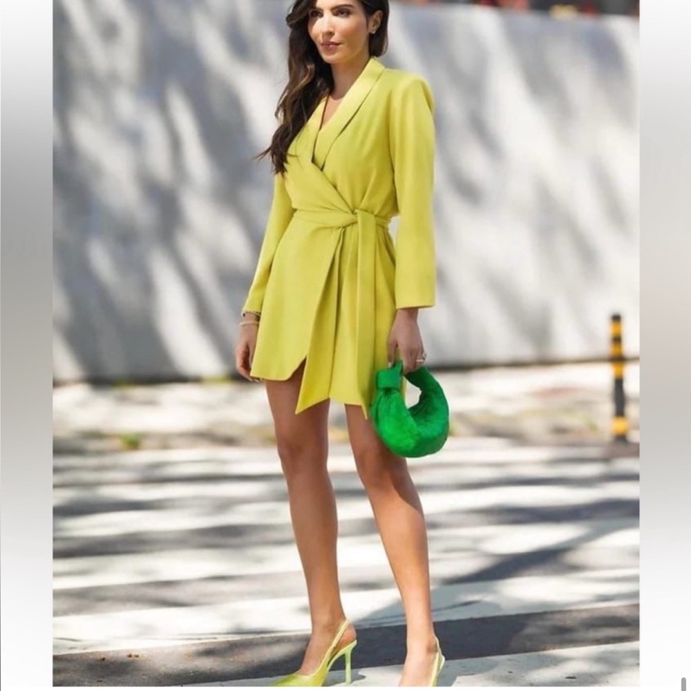 NWT Zara Pareo Mini Dress - Picture 4 of 11